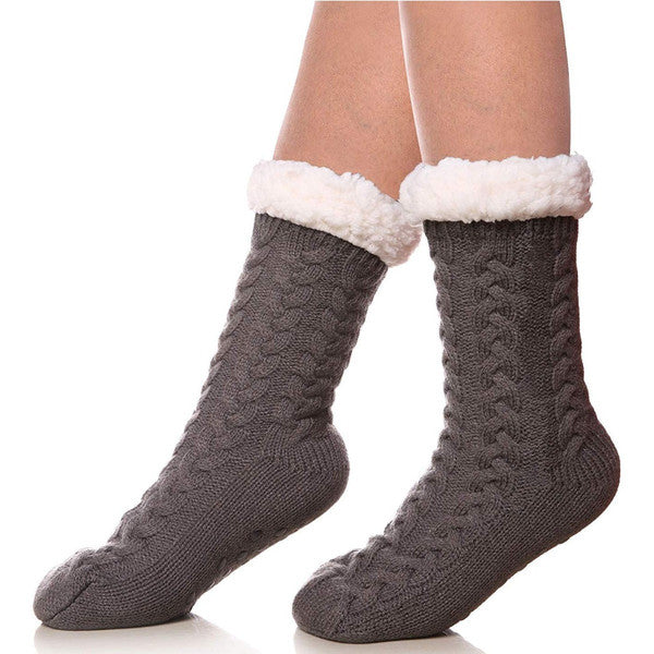 Cozy Sherpa Socks