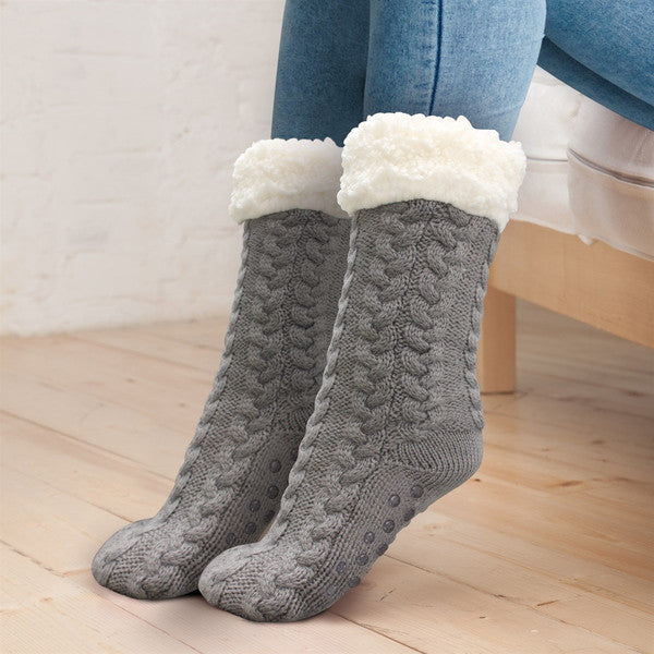 Cozy Sherpa Socks